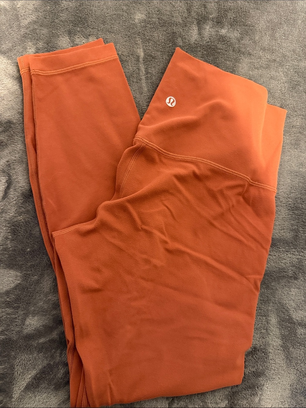 Lululemon Rust Orange Leggings